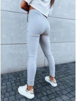 Dámske športové nohavice VELVET SKY light grey FashionStreet UY1628 Dámske športové nohavice VELVET SKY light grey FashionStreet UY1628