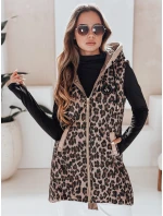 Dámska prešívaná ťavia vesta ELMERA FashionStreet TY5029 Dámska prešívaná ťavia vesta ELMERA FashionStreet TY5029