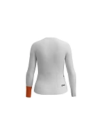 Cyklistické tričko POC W's Cadence L/S Jersey, biele
