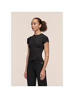 Dámske tričko CASALL Defined Rib Tee, čierne Dámske tričko CASALL Defined Rib Tee, čierne