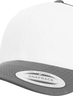 Flexfit 6606CF 6-panelová čiapka typu Trucker 55.06CF tmavošedá/biela/tmavošedá