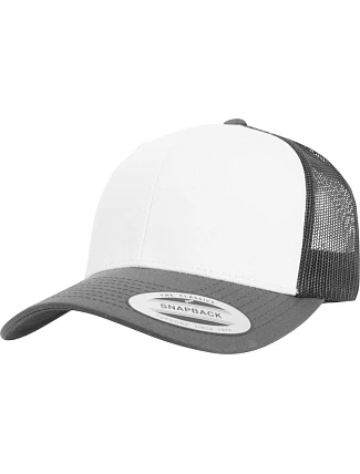 Flexfit 6606CF 6-panelová čiapka typu Trucker 55.06CF tmavošedá/biela/tmavošedá Flexfit 6606CF 6-panelová čiapka typu Trucker 55.06CF tmavošedá/biela/tmavošedá