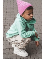 Dziecięce Wysokie Trampki Na Suwak Big Star KK374227 Białe