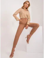 Košeľa LK KS 509574.71 tmavá lila