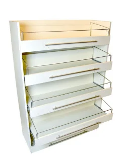 NÁBYTOK S 5 ZÁSUVKAMI 105X40X151