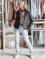 Dámska prechodná prešívaná bunda MARISSIA black FashionStreet TY4853