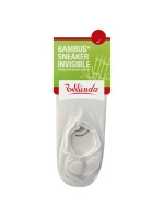 Dámske neviditeľné ponožky BAMBUS SNEAKER SOCKS - BELLINDA - biele