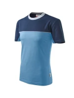 Tričko Colormix unisex azúrovo modré Tričko Colormix unisex azúrovo modré
