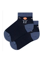 Tenké farebné ponožky pre chlapcov vo veku 2-6 rokov. 224.N59