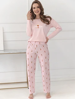 3623 DÁMSKE DLHÉ PYŽAMO NOLA S–XL