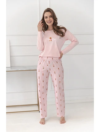 3623 DÁMSKE DLHÉ PYŽAMO NOLA S–XL 3623 DÁMSKE DLHÉ PYŽAMO NOLA S–XL