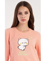 Dámske pyžamo dlhé Mačiatko Dámske pyžamo dlhé Mačiatko