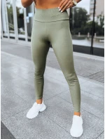 Dámske rebrované legíny JUST green FashionStreet UY1588