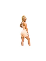 Roztomilé šortky GymHero California v farbe PEACH