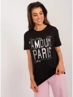 Tričko PM TS 4568.20 čierna Tričko PM TS 4568.20 čierna