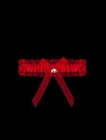 Dámske podväzky PW 23 Marrakesh Red - Julimex Dámske podväzky PW 23 Marrakesh Red - Julimex