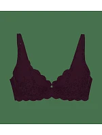 Podprsenka s kosticami Amourette W v bordovej farbe Claret – TRIUMPH Podprsenka s kosticami Amourette W v bordovej farbe Claret – TRIUMPH