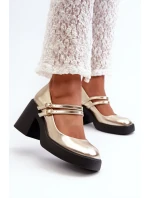 Lodičky na podpätku model 198522 Krok vo veľkom štýle Lodičky na podpätku model 198522 Krok vo veľkom štýle