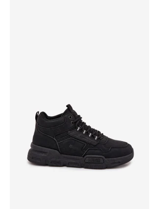Sneakersy Męskie Big Star SS174282 HI-POLY SYSTEM Czarne