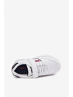 Detské tenisky na suchý zips LEVI'S JOHN SE VJOH0012S White Detské tenisky na suchý zips LEVI'S JOHN SE VJOH0012S White