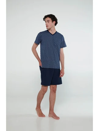 Vamp - Pyžamo s krátkymi rukávmi 20672 - Vamp