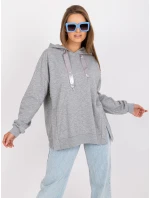 Mikina EM BL 402.15P sivá