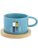 Personalizovaný keramický hrnček „MAKRONKA“ s párom Personalizovaný keramický hrnček „MAKRONKA“ s párom