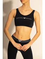 Nevystužená braletka 164403 1P227 00020 čierna - Emporio Armani