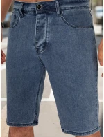 Pánske modré džínsové šortky FashionStreet SX2492