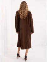 Kabát IT EN 80320.65 tmavohnedý Kabát IT EN 80320.65 tmavohnedý