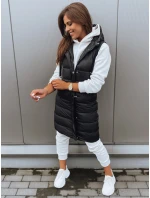 KERIN dámska vesta čierna FashionStreet TY2916 KERIN dámska vesta čierna FashionStreet TY2916