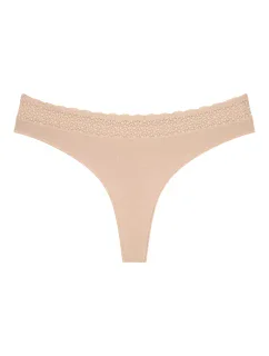 Dámske nohavičky Feel of Modal String 2P - YELLOW - light beige 0026 - TRIUMPH