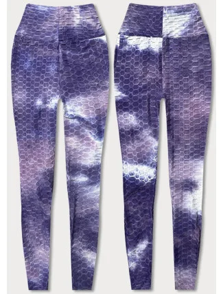 Fialové legíny s viazaním (YW88025) Fialové legíny s viazaním (YW88025)