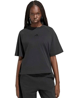 Dámske tričko adidas Kit Small Logo, čierne, KF2433