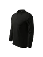 Malfini Single J. LS M MLI-21101 polokošeľa čierna