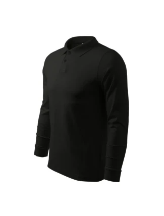 Malfini Single J. LS M MLI-21101 polokošeľa čierna