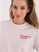 Tričko D12022AH02645V svetlo ružová Tričko D12022AH02645V svetlo ružová