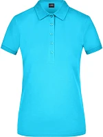 Daiber JN 709 Dámske elastické polo tričko z piké 02.0709 tyrkysové Daiber JN 709 Dámske elastické polo tričko z piké 02.0709 tyrkysové