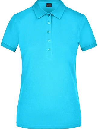 Daiber JN 709 Dámske elastické polo tričko z piké 02.0709 tyrkysové Daiber JN 709 Dámske elastické polo tričko z piké 02.0709 tyrkysové