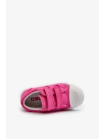 Detské tenisky na suchý zips Big Star Fuchsia