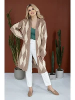 Sveter na zapínanie model 178642 PeeKaBoo