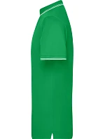 Daiber JN 986 Pánske polo tričko z piké 02.0986 fern green/white