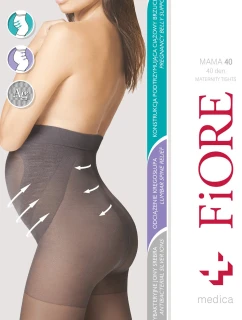 Fiore Mama 40 den M5209 farba: grafitová