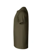 Tričko s farbou unisex army