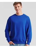 Fruit of the Loom Lightweight Raglan Sweat Pánska raglánová mikina 16.2138 light graphite
