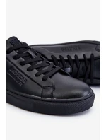 Męskie Buty Sportowe Memory Foam Big Star LL174194 Czarne