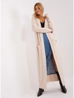 Cardigan AT SW 2395.30 svetlo béžová