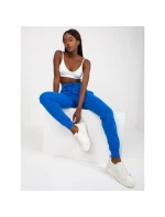 Tmavomodré základné teplákové nohavice (B-005.56)