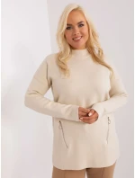 PM SW PM717 Sveter.20 svetlo béžová