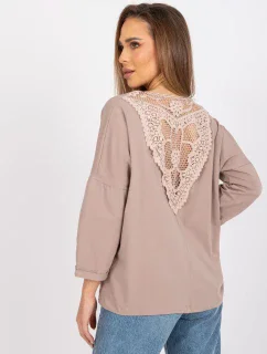 Blúzka RV BZ 7558.30 tmavých pusiniek